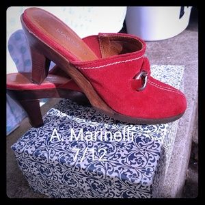 A. MARINELLI  SUEDE SHOES